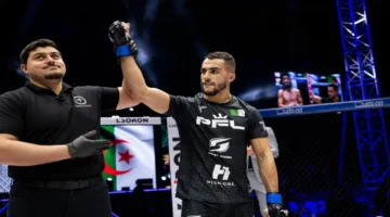 يانيس غموري يهدف لأول تتويج جزائري في بطولة دوري المقاتلين MMA